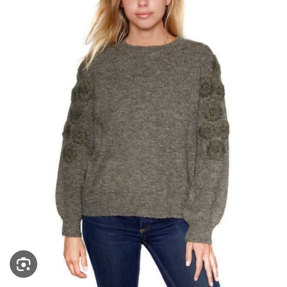Sweater Nordstrom Boundless North Dark Gray Heather Sz Large